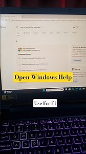 Fn + F1 Press Kya Hota Hai? 🤔#tipsandtricks #computer #windows11 #shorts