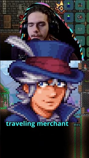 UPGRADING The Traveling Merchant Terraria