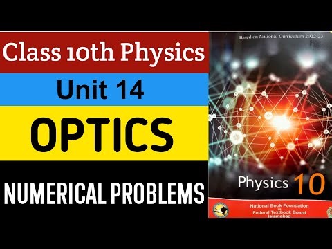 Numerical Problems | Class 10th Physics | Unit 14 Optics | NBF | Federal Board 2025