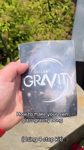5.5K views · 18 reactions | Glass bottle GB kits have launched! Turn your favorite bottles into GB’s in under 5 minutes. . Our glass bottle kit is reusable and easy to follow, allowing you to create as many glass setups as you want. . Now on our website! | Gallant Gravity | Facebook
