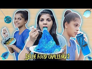 I Only Ate BLUE food💙 for 24Hours!! *Went Yummy*😂| Jenni's Hacks