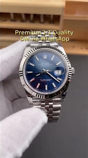 Premium Blue Dial Datejust Homage - Unboxing & On Wrist Review!
