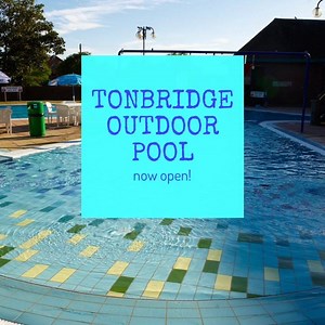 Tonbridge Outdoor Pool is now open for the season - jump in & join us! www.tonbridgepool.co.uk | Tonbridge Swimming Pool