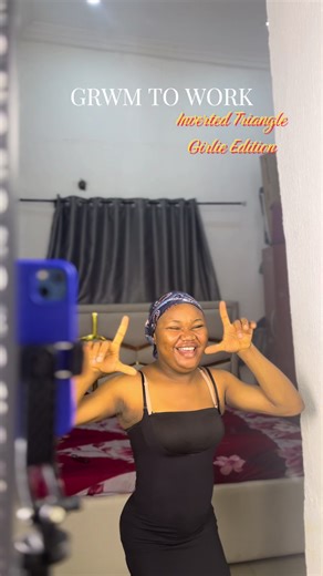 GRWM to Work: Inverted Triangle Girlie Edition