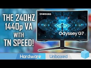 Samsung Odyssey G7 Official Review (Hardware Unboxed)