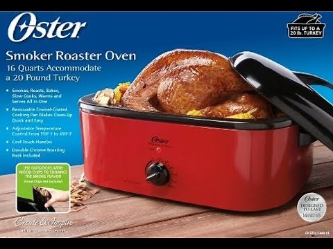 Oster Smoker Roaster Oven Review- Thanksgiving Special