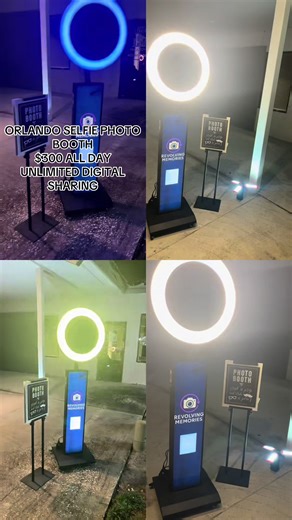 Our selfie photo booth in Orlando is the perfect all-day solution for weddings, birthdays, corporate events, church events, and parties. For $300 all day, enjoy unlimited digital photos with instant sharing via text, email, or QR code. This modern digital photo booth is simple to use, sleek in design, and keeps guests engaged all day—no hourly limits and no prints, just fast, shareable memories. If you’re searching for an affordable and fun photo booth in Orlando, our selfie booth delivers style