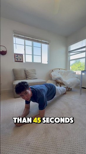 Can You Hold A 45 Second Plank?