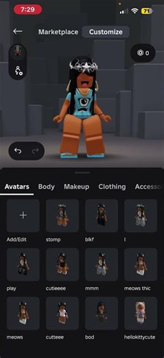 what do yall think of the blue avatar ? #roblox
