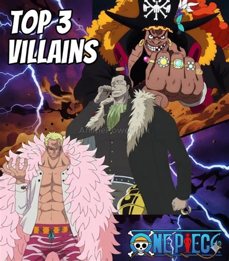 TOP 3 VILLAINS IN ONE PIECE ☠️ Most Evil Pirates Ranked