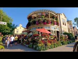 Americans Love to Visit this Small Canadian Town - Niagara-on-the-Lake Ontario Canada travel vlog 4K