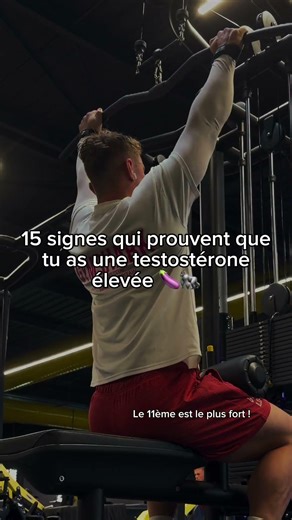 15 signes que tu as une testostérone élevée ⬇️