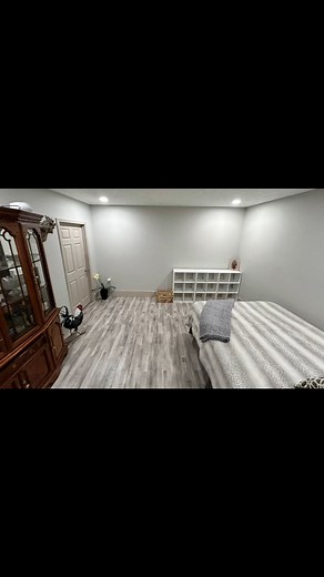 1.1K views |  Garage Makeover Complete! This was once just a garage… now it’s a finished room with:✅ New framing & drywall✅ Smooth mud & paint✅ Fresh flooring & baseboards✅ Brand new doorTurning unused spaces into beautiful living areas — that’s what we do!  Handyman Manny – 678-850-0856#BuildRepairImprove #GarageRemodel #HandymanManny | Handyman Manny Reliable Lawn & Home Services | Facebook