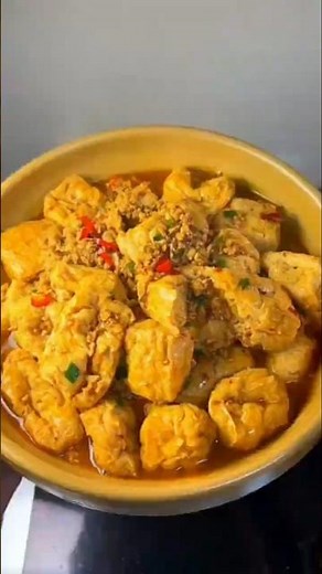 Crispy Chinese Tofu Puffs Stir Fry Recipe | Easy & Delicious Chinese Food | Taste of China Hub #food