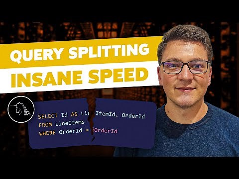 One Trick To Improve EF Core Performance Using Query Splitting