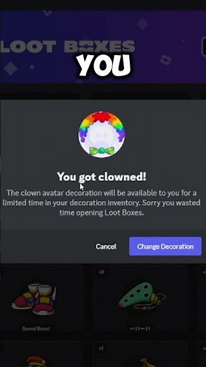 DISCORD CLOWNED 🤡ME!#funny #roblox #discord #robloxvc #viral #glitch #trolled #fyp #tsbg #aprilfools