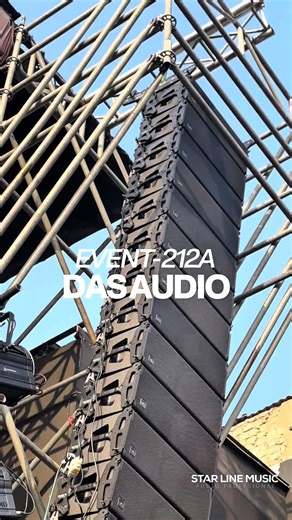 Sistema Line Array 3 Vías: Sonido Brutal y Nítido
