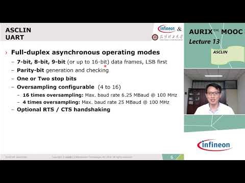 AURIX™公开课第13讲-异步/同步接口ASCLIN(1)