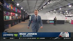 37K views · 1.5K reactions | THERE HE IS! #PatsNation! ❤️ Alabama QB Mac Jones is now a member of the New England #Patriots! First time #Pats go with a QB in first round since Drew Bledsoe in 1993. | WCVB Channel 5 Boston | Facebook