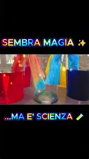 Un arcobaleno nel bicchiere 🌈 | Esperimento per bambini