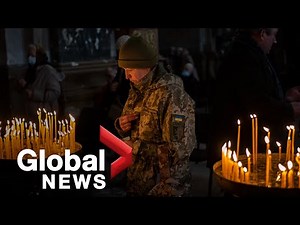 Russia-Ukraine conflict: Lviv church honours sacrifice of fallen soldiers
