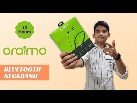 Oraimo Necklace 3 Lite | ORAIMO OEB-E75D Bluetooth Headset | Bluetooth Neckband | GJ Tech.