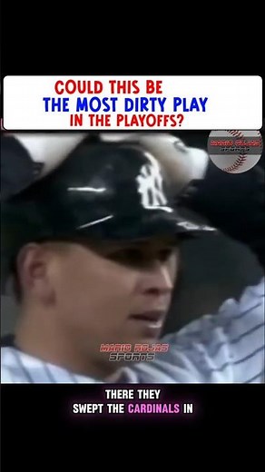 Was This A-ROD’s DIRTIEST Play in Playoff History?
