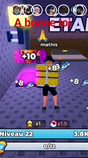 je teste un nouveau jeu sur roblox 😉