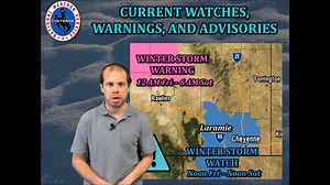 5.2K views · 72 reactions | Here is a video update on a potential winter storm set to impact the area on Friday and Saturday. | US National Weather Service Cheyenne Wyoming | Facebook