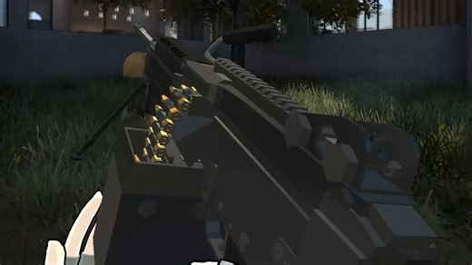 [ARC9] Low-Poly M249