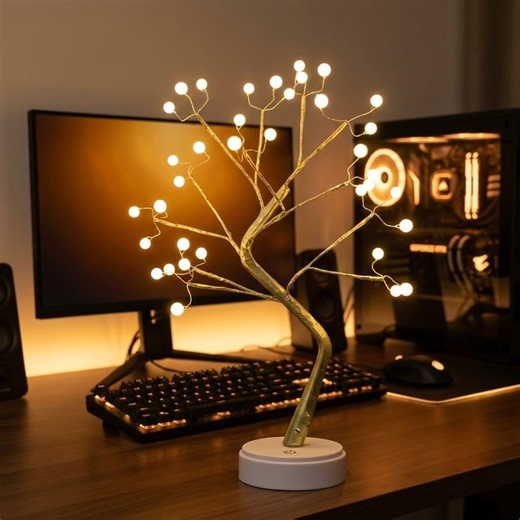 LED Fairy Tree Night Light 108 Leds, Touch Control, Wedding & Home Decor Lamp - Etsy Australia