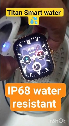 Titan Smart water resistant testing IP68 #water #watch