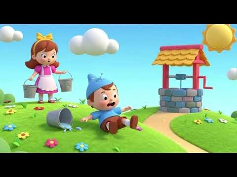 Jack & Jill |Nursery Rhymes for Kids | Fun Learning Songs | Kids Melody