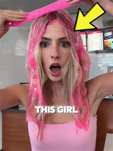 Slime Hair Challenge Gone Wrong #shorts