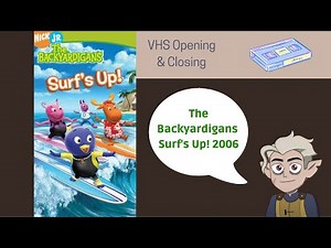 The Backyardigans Surf's Up 2006 VHS Opening & Closing