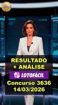 Lotofácil 3636 – Resultado e análise #lotofacil #lotofacil3636 #loteriascaixa #resultadodalotofacil