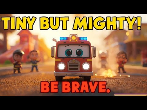 Brave Little Fire Truck 🚒 | Kids Short Animation Story