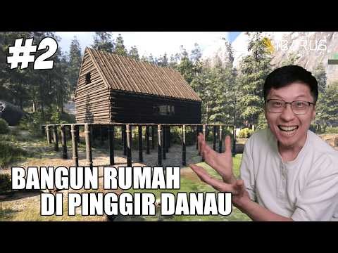 Bangun Rumah di Pinggir Danau! Langsung Didatengin TAMU GG! - Icarus Open World Indonesia - Part 2