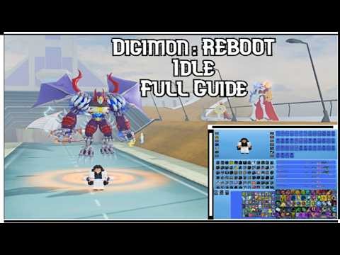 Digimon: Reboot idle Full Guide / Roblox
