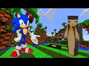 Minecraft Xbox: Sonic the Hedgehog Parkour Map