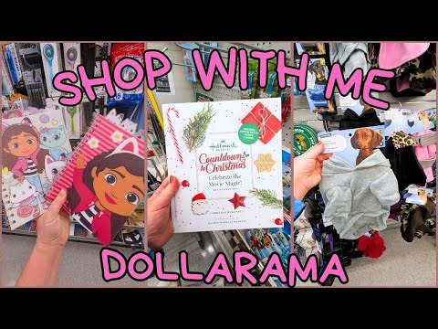 Dollarama Shop With Me | So Much Disney | Too Soon for Christmas? | Hallmark | Dancing in the Store