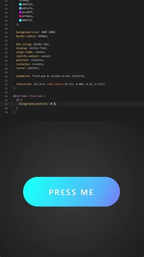 satisfying CSS gradient button 🎧 ASMR coding