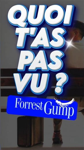 FORREST GUMP :QU'EST-CE QUI FAIT COURIR FORREST ? 🍃🍫 QTPVu.11 #shorts #qtpv
