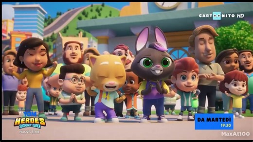 Talking Tom Heroes: Suddenly Super Promo 2 (Cartoonito Italia)