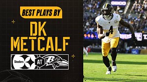 HIGHLIGHTS: Best DK Metcalf plays vs. Ravens