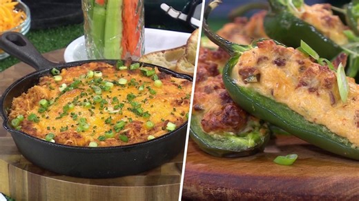 Hot chicken dip and jalapeño poppers: Get the game-day recipes!