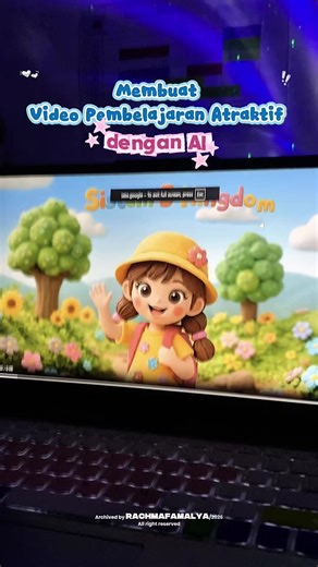 Ternyata membuat video animasi menarik seperti ini bisa banget full dengan bantuan AI ✨ Simak tutorialnya Bapak/Ibu Guruu 😉 #pembelajarankreatif #mediapembelajaran #videopembelajaran #videopembelajarankreatif