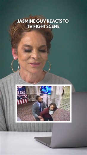 Jasmine Guy reacts to TV fight scene in K.C. Undercover while working with Zendaya and Kadeem Hardison #jasmineguy #zendaya #kcundercover #disneyshows #kadeemhardison #disney #fightscene #acting #iconicroles #blackcelebs #blackactors #cocoabutter | Cocoa Butter