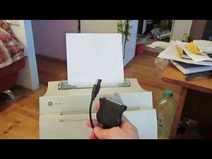 Как подключить принтер c LPT разъемом в USB.