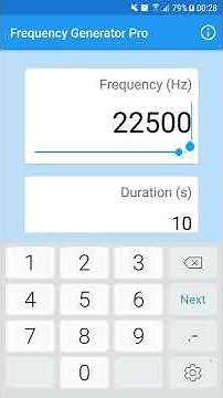 Reproduce the Acoustic Beat Effect with Frequency Generator for Android